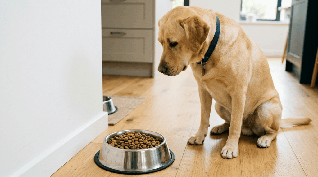 Clean Labrador food featuring pure wholesome ingredients and quality nutrition